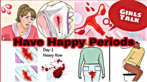 What makes a girl happy on her period?