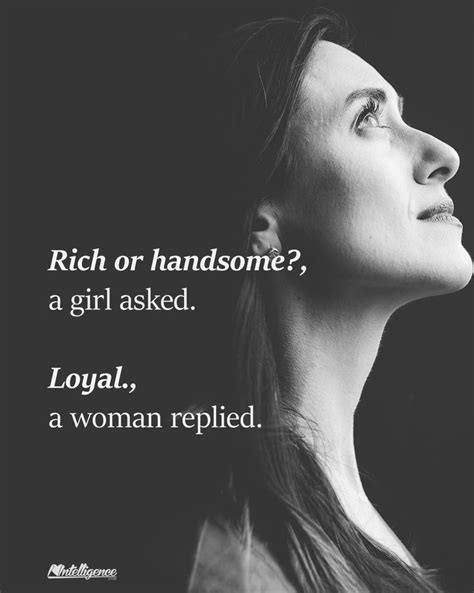 What makes a girl loyal?
