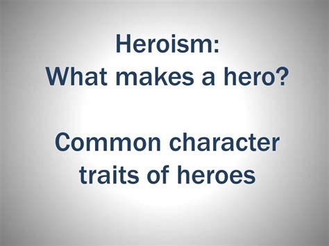 What makes a hero success?