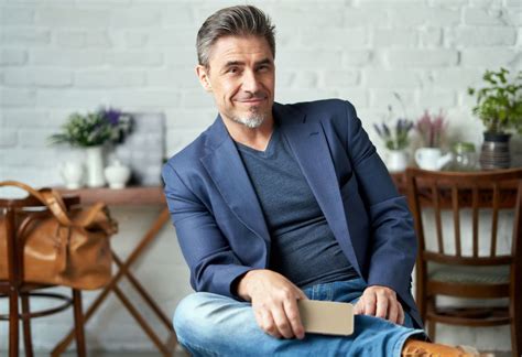 What makes a man in his 50s attractive?