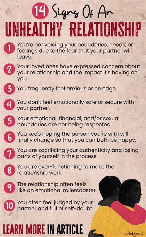 What makes a relationship unhealthy?