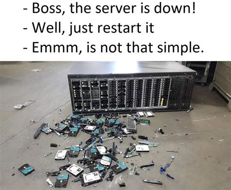 What makes a server fail?