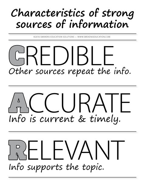 What makes a source relevant?