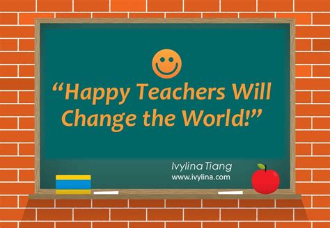 What makes a teacher happy?