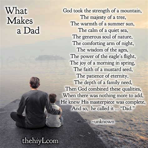 What makes a true dad?