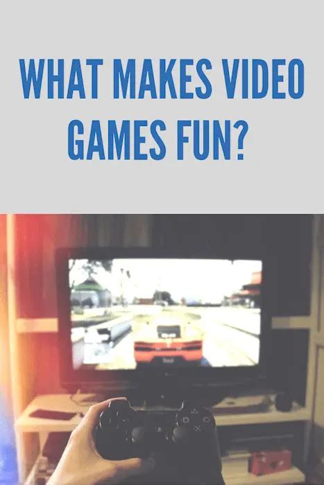What makes a video game fun?