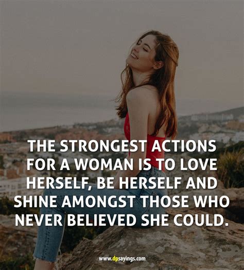 What makes a woman strong?