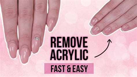 What makes acrylics fall off faster?
