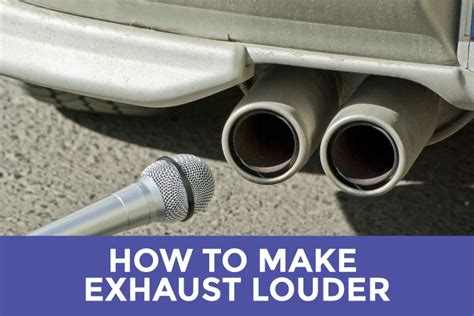 What makes an exhaust sound bad?
