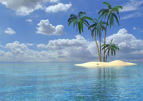What makes an island a desert island?