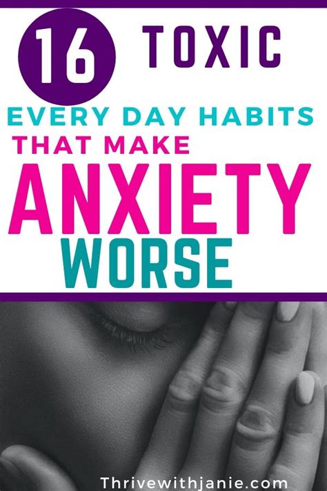 What makes anxiety worse?