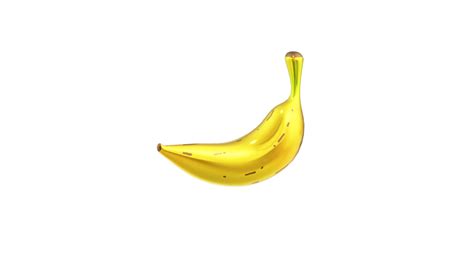 What makes banana shiny?