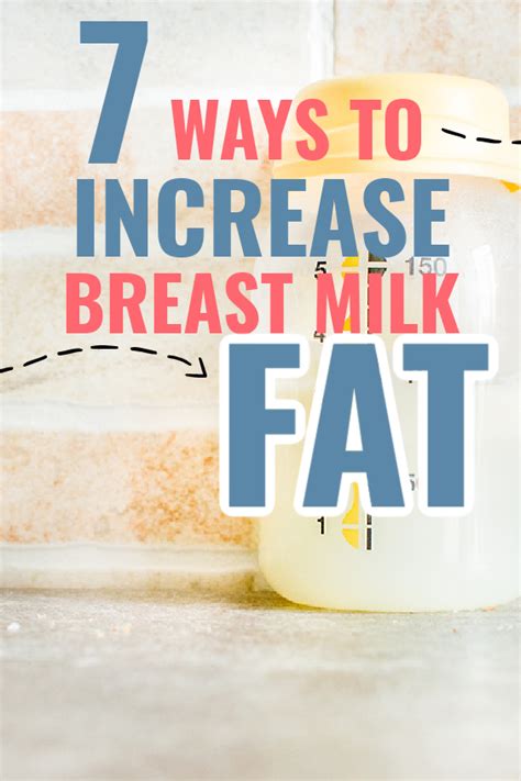 What makes breast milk less fatty?