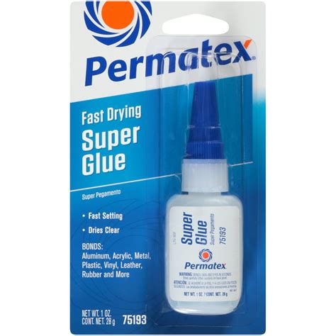 What makes clear glue dry faster?