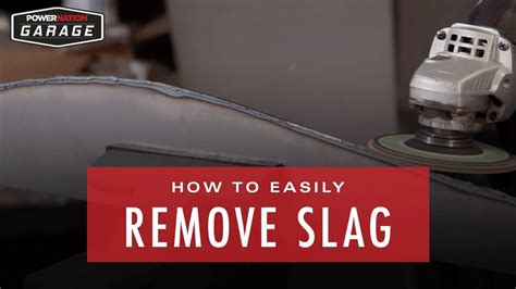 What makes slag hard to remove?