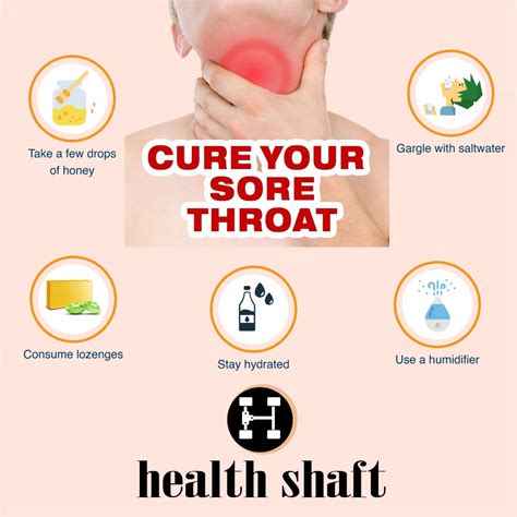 What makes sore throat go fast?