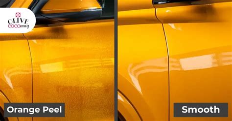 What makes spray paint orange peel?
