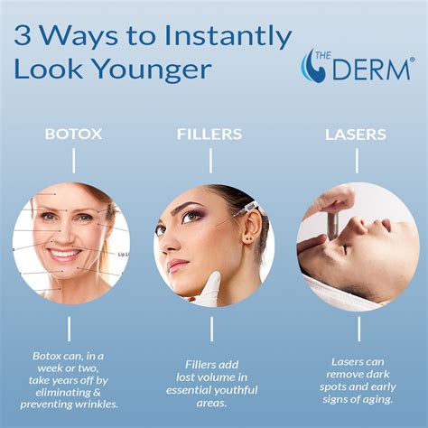 What makes you look younger Botox or filler?