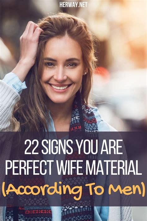 What makes you wife material?