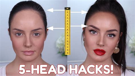 What makes your forehead look bigger?