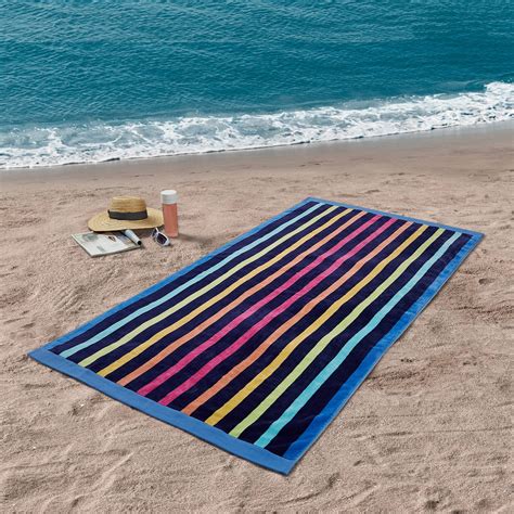 What material are most beach towels made of?