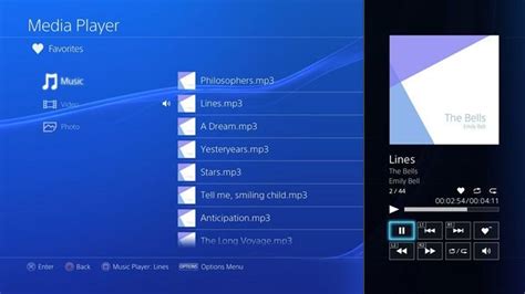 What media formats can PS4 play?