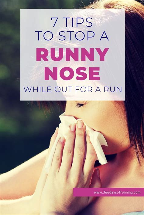 What medicine will stop a runny nose?