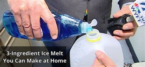 What melts ice naturally?