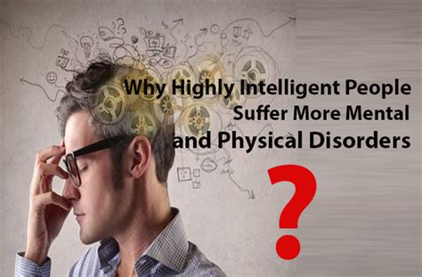 What mental disorders cause high IQ?