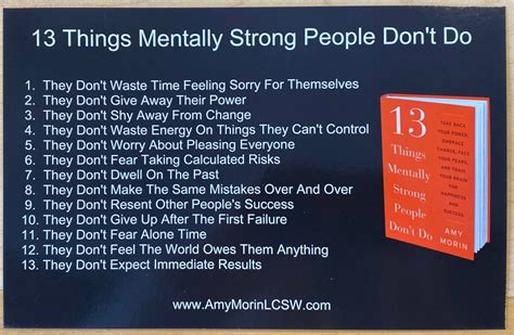 What mentally strong people don t do?