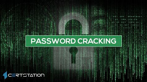 What method is used for password cracking?