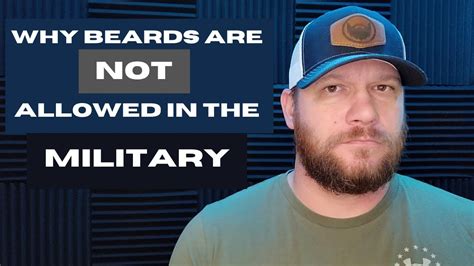 What military does not allow beards?