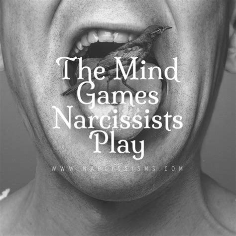 What mind games do narcissists play?