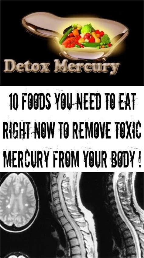 What minerals are used to detox mercury?