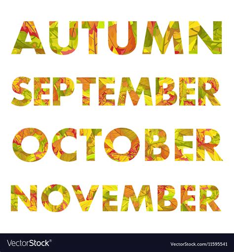 What month is fall?