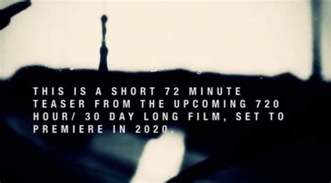 What movie is 720 hours long?