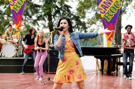 What movies did Demi Lovato play in at 15?