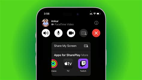 What music apps are supported by SharePlay?