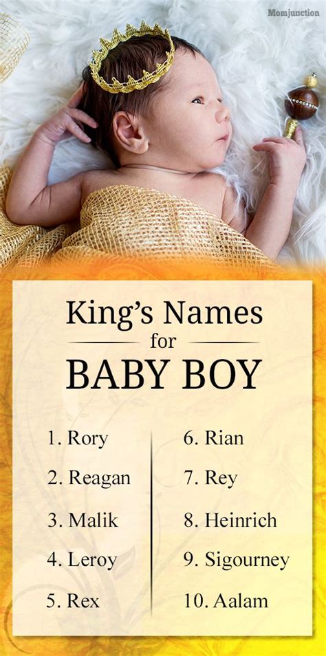 What name means king for a boy?