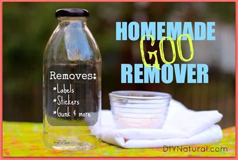 What naturally removes glue?