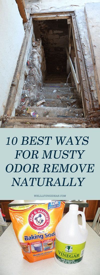 What neutralizes musty odor?