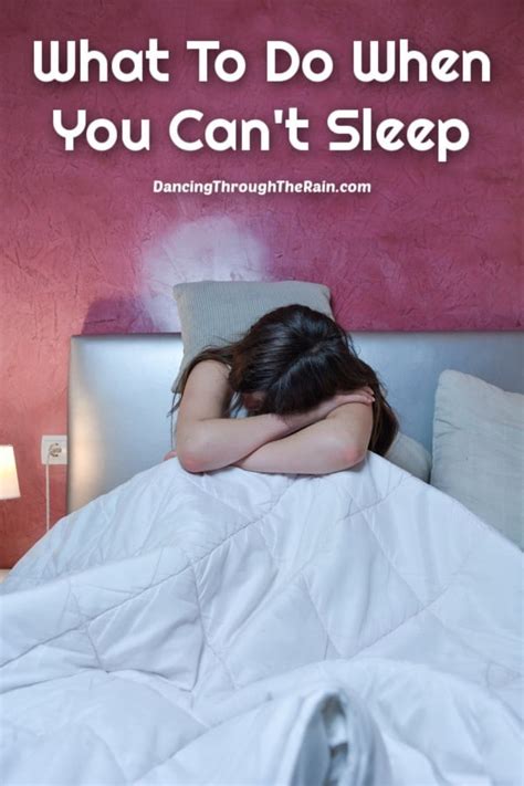 What not to do if you can t sleep?