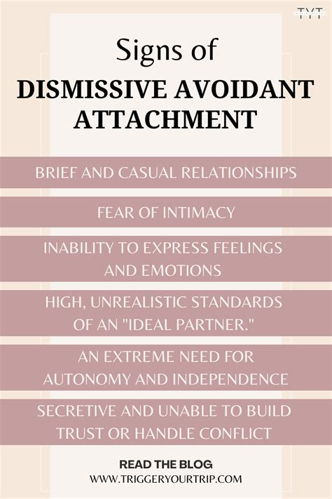 What not to do with dismissive avoidant?