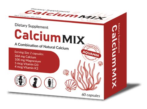 What not to mix with calcium?