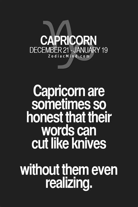 What not to say to a Capricorn?