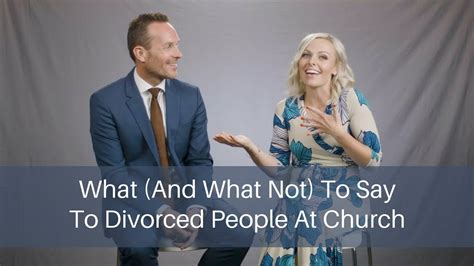What not to say to a divorced person?