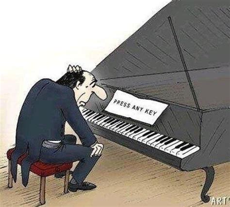 What not to say to a pianist?