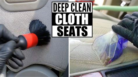 What not to use to clean car seats?