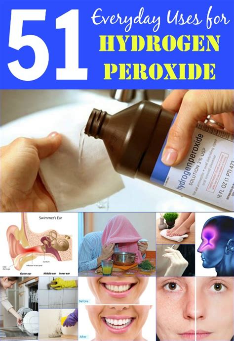 What not to use with hydrogen peroxide?