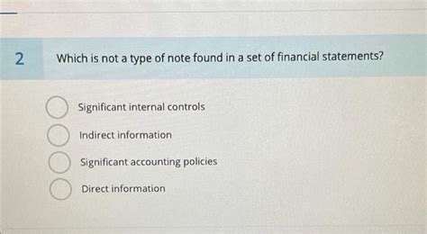 What note is not found in the financial statements?
